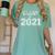 Class Of 2021 Shirt Senior 2021 Graduation Her Women Women's Comfort Colors T-Shirt Chalky Mint