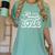 Class Of 2022 High School Senior College Senior Graduation Women's Comfort Colors T-Shirt Chalky Mint
