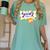 Class Of 2022 Senior Year 90's TV Style Graduation For Grad Women's Comfort Colors T-Shirt Chalky Mint
