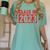 Class Of 2023 Future Graduation Tee Women's Comfort Colors T-Shirt Chalky Mint