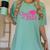 Class Of 2024 Pink For Girls And Women Graduation Women's Comfort Colors T-Shirt Chalky Mint