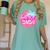 Class Of 2024 Senior Pink Retro Classic Girl Grad Graduation Women's Comfort Colors T-Shirt Chalky Mint
