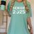 Class Of 2025 Golf Senior Golfing Graduation Graduate Men Women's Comfort Colors T-Shirt Chalky Mint