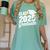 Class Of 2025 Graduate 2025 Graduation Women's Comfort Colors T-Shirt Chalky Mint