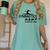 Class Of 2025 Gymnastics Mom Senior Gymnast Graduation Women's Comfort Colors T-Shirt Chalky Mint