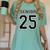 Class Of 2025 High School Senior 25 On Back Graduation Women's Comfort Colors T-Shirt Chalky Mint