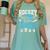 Class Of 2025 Hockey Senior Graduation Graduate Grad Women's Comfort Colors T-Shirt Chalky Mint