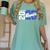 Class Of 2025 Senior 2025 Back To School Graduation Party Women's Comfort Colors T-Shirt Chalky Mint