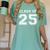Class Of 2025 Senior Graduation High School Back To School Women's Comfort Colors T-Shirt Chalky Mint