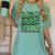 Class Of 2025 Senior Green Student Graduation Women's Comfort Colors T-Shirt Chalky Mint