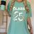 Class Of 2025 Shirt Graduation Senior High School College Women's Comfort Colors T-Shirt Chalky Mint