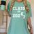 Class Of 2026 Graduation So Done Grade Middle High School Premium Tri-Blend Women's Comfort Colors T-Shirt Chalky Mint