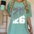 Class Of 2026 High School Senior Graduation Grey Sport Style Women's Comfort Colors T-Shirt Chalky Mint