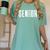 Class Of 2026 Senior Themed Graphic Art Graduation Women's Comfort Colors T-Shirt Chalky Mint