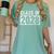Class Of 2028 Future Graduation Women's Comfort Colors T-Shirt Chalky Mint