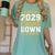 Class Of 2029 Count Down Fun First Day 8th Grade Graduation Women's Comfort Colors T-Shirt Chalky Mint