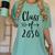 Class Of 2030 Graduation Kindergarten Seniors Women's Comfort Colors T-Shirt Chalky Mint