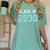 Class Of 2030 Graduation T-Shirt Women's Comfort Colors T-Shirt Chalky Mint