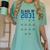 Class Of 2031 Graduation T-Shirt With Space For Handprints Women's Comfort Colors T-Shirt Chalky Mint