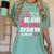 Class Of 2032 She Believed She Could Kids Graduation T-Shirt Women's Comfort Colors T-Shirt Chalky Mint