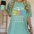 Class Of 2035 Grow With Me Checklist Graduation Women's Comfort Colors T-Shirt Chalky Mint