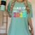 Class Of 2035 Kindergarten Pre K Grow With Me Graduation Women's Comfort Colors T-Shirt Chalky Mint