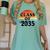 Class Of 2035 Senior Graduate Retro Graduation Women's Comfort Colors T-Shirt Chalky Mint