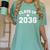 Class Of 2036 Grow With Me First Day Of School Graduation Women's Comfort Colors T-Shirt Chalky Mint
