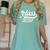 Class Of 2037 First Day Of School Graduation Grow With Me Women's Comfort Colors T-Shirt Chalky Mint