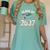 Class Of 2037 Graduation Women's Comfort Colors T-Shirt Chalky Mint