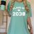 Class Of 2038 Grow Together First Day Of School Graduation Women's Comfort Colors T-Shirt Chalky Mint