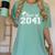Class Of 2041 Grow With Me Graduation First Day Of School Women's Comfort Colors T-Shirt Chalky Mint