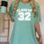 Class Of 32 2032 School Tee Shirt Graduation Class Party Women's Comfort Colors T-Shirt Chalky Mint