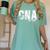 CNAs Graduation Shirt CNA Est 2019 Women's Comfort Colors T-Shirt Chalky Mint