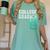 College Grad Class Of 2027 Graduation Women's Comfort Colors T-Shirt Chalky Mint