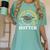College Masters Degree Graduation Three Degrees Hotter Women's Comfort Colors T-Shirt Chalky Mint