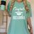 Congrats 2018 Brianna College High School Graduation T-Shir Women's Comfort Colors T-Shirt Chalky Mint