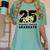 Criminal Justice Graduate Graduated Class Of 2025 Graduation Women's Comfort Colors T-Shirt Chalky Mint