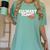 Culinary School Graduation Class Of 2018 Women's Comfort Colors T-Shirt Chalky Mint