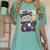 Cute Anime Fox Graduate Of A Class For Graduation Women's Comfort Colors T-Shirt Chalky Mint