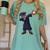 Cute Dabbing Kid Elementary School Graduation Baseball Women's Comfort Colors T-Shirt Chalky Mint