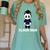 Cute Graduation Panda Class 2018 Women's Comfort Colors T-Shirt Chalky Mint