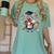 Cute Graduation Zebra Holding Diploma T Shirt Women's Comfort Colors T-Shirt Chalky Mint