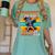 Dabbing Boy Goodbye 2nd Grade Hello 3rd Grade Graduation Women's Comfort Colors T-Shirt Chalky Mint