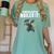Dabbing Graduation Class Of 2025 Boy Kindergarten Nailed It Women's Comfort Colors T-Shirt Chalky Mint