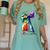 Dabbing Graduation Women Women's Comfort Colors T-Shirt Chalky Mint