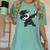 Dabbing Panda Bear Graduation Senior 2019 Shirt Women's Comfort Colors T-Shirt Chalky Mint