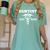 Dentist Dr Graduation T Shirt Student Dentist Est 2018 Women's Comfort Colors T-Shirt Chalky Mint