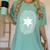 Deputy Sheriff DNA Sheriff Graduation 6 Star Badge Women's Comfort Colors T-Shirt Chalky Mint