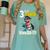Dinosaur Graduation Cap Gown 3rd Grade Graduate Nailed It Women's Comfort Colors T-Shirt Chalky Mint